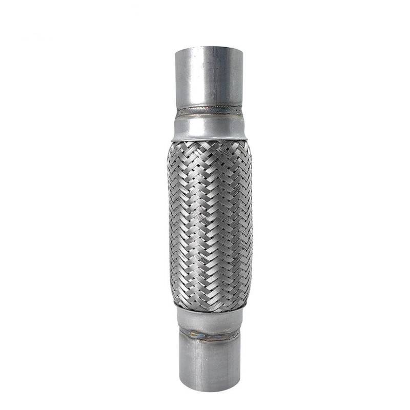 Endrohr WINNOW-INTL- 57 Mm ID Auto-Auspuffrohr Teleskopisch Flexible Verbindung Geflecht Balg Edelstahl-Schalldämpferrohr-Anschluss Geschweißt Auspuff Endrohr von OJTEMHBH