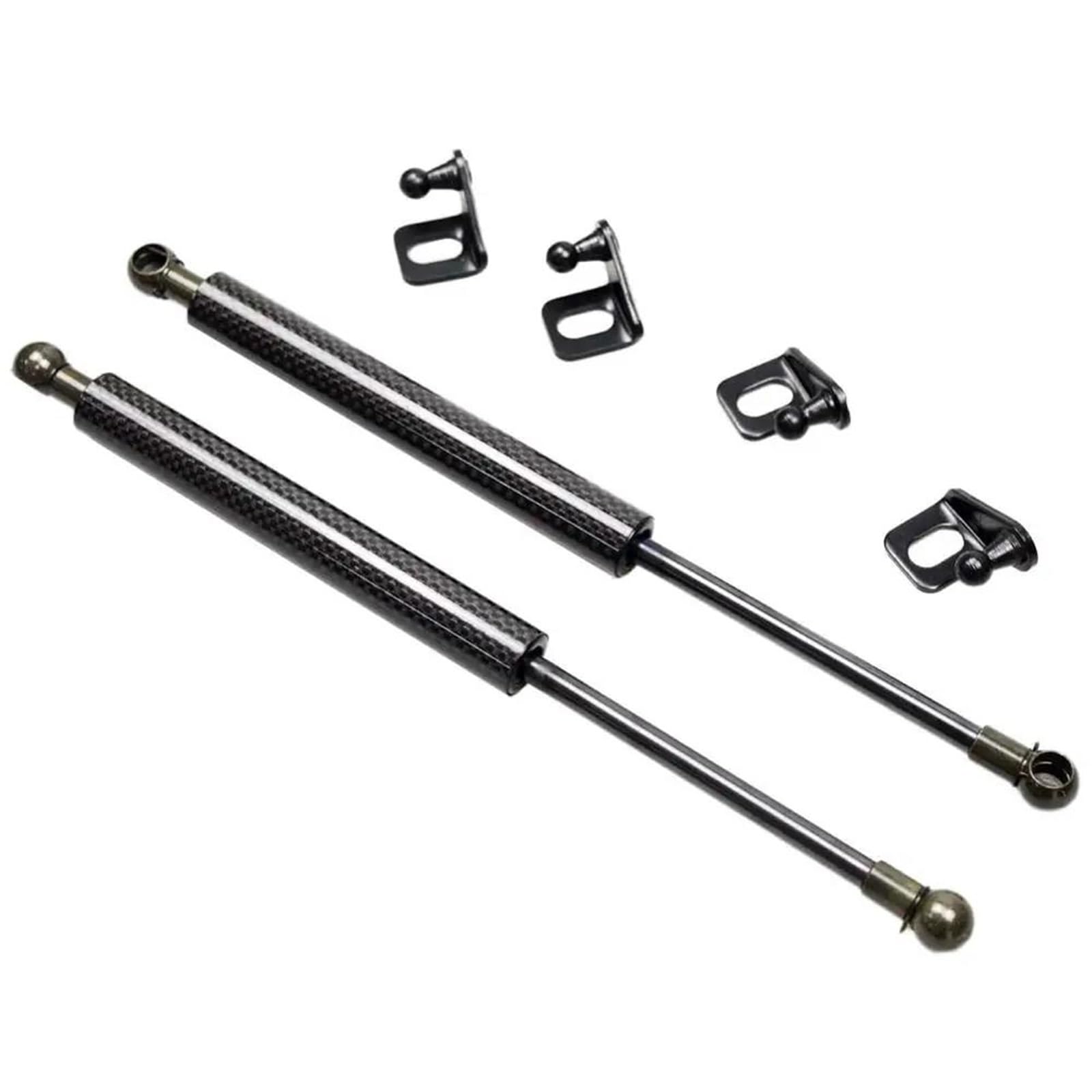 Motorhauben-Gasfeder Für Buick Verano 2015-2023 Front Hood Bonnet Gas Streben Lift Unterstützung Stange Schock Dämpfer Prop Frühling Haubendämpfer(Schwarz) von OJTEMHBH