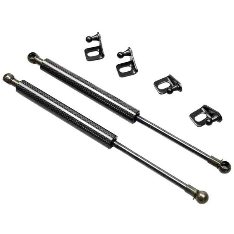 Motorhauben-Gasfeder Für Buick Verano 2015-2023 Front Hood Bonnet Gas Streben Lift Unterstützung Stange Schock Dämpfer Prop Frühling Haubendämpfer(Schwarz) von OJTEMHBH