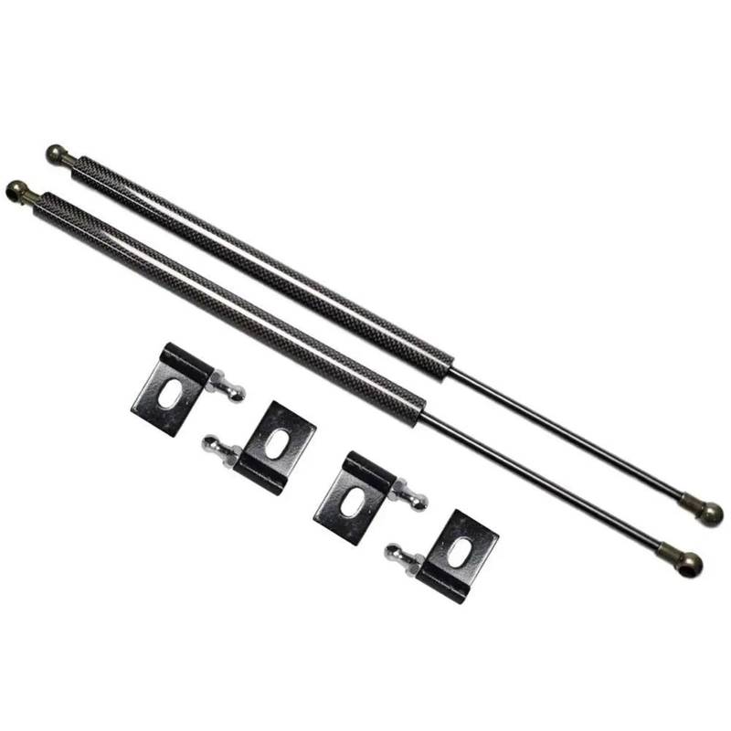 Motorhauben-Gasfeder Für Mitsubishi Lancer Evolution VII VIII IX CT9A CT9W Ändern Haube StrebenMotorhaube Lift Unterstützung Zylinder Stoßdämpfer Gas Frühling Haubendämpfer(Schwarz) von OJTEMHBH