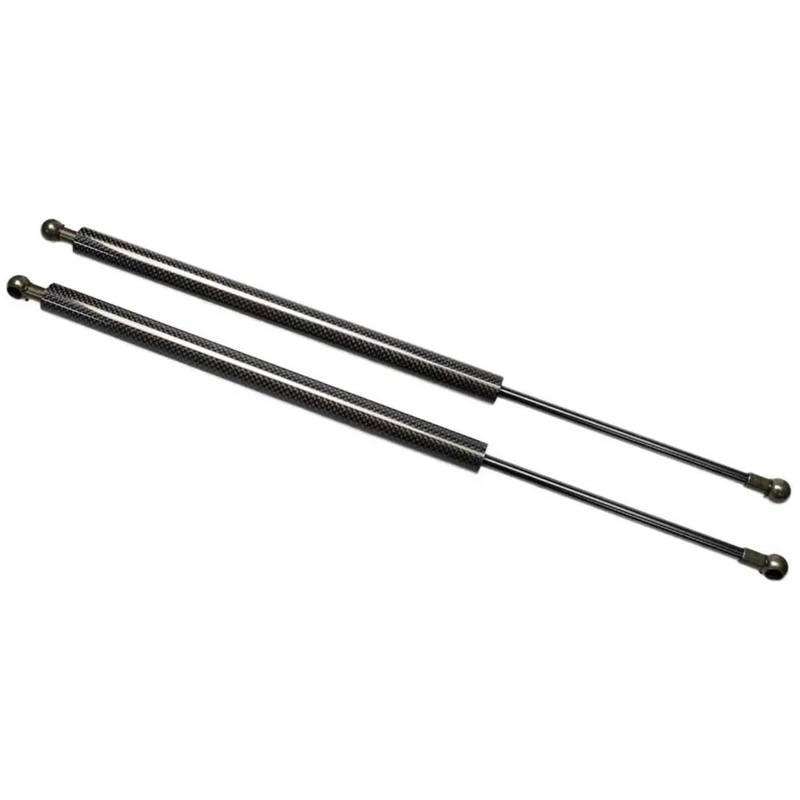Motorhauben-Gasfeder Für Toyota Passo QNC10 Fließheck 2004-2010 Front Hood Bonnet Ändern Gas Streben Carbon Faser Frühling Dämpfer Haubendämpfer(Schwarz) von OJTEMHBH