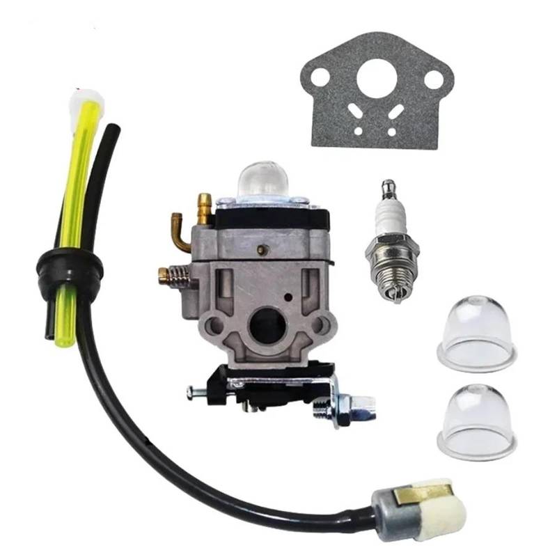 Vergaser Motor Bürstenschnitt Rasenmäher Vergaser Mäher 1107 Cg430 Vergaser MP15 1E40-5 43CC 52CC Vergaser CG430 CG520 BC430 BC520 Motorrad Carburetor(MP15 kit 1) von OJTEMHBH