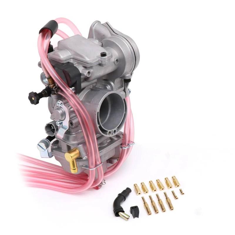 Vergaser Motor Für FCR MX Vergaser Für YZF250 YFZ450 WR250F WR450F YZF 250 YFZ 450 WR 250F WR 450F ZSDTRP 38mm 40mm Vergaser Motorrad Carburetor(40mm Silver) von OJTEMHBH