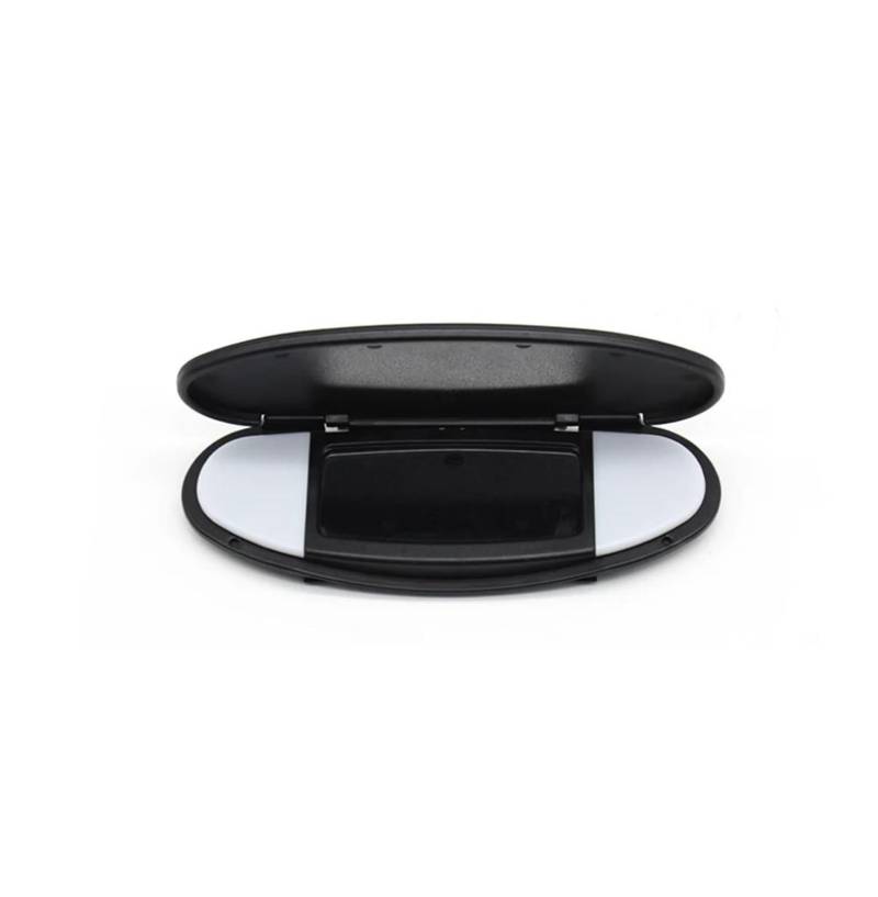 vordere innere Sonnenblende Für Mini JCW R55 R56 2006-2013 Auto Sonnenblende Sonnenschutz Panel Make-Up Kosmetik Spiegel Abdeckung Auto Innen Sonnenblende(Black 1PC) von OJTEMHBH