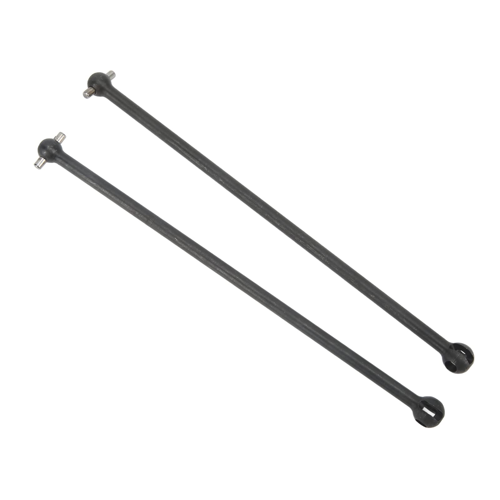 OKJHFD 2pcs RC -Antriebswellen -Achsen -Upgrades Teil, RC -Antriebswelle, effizienter Drivetrain RC CVD -Antriebswelle für 1/5 Ausgestoßene Kraton 8s (Schwarz) von OKJHFD