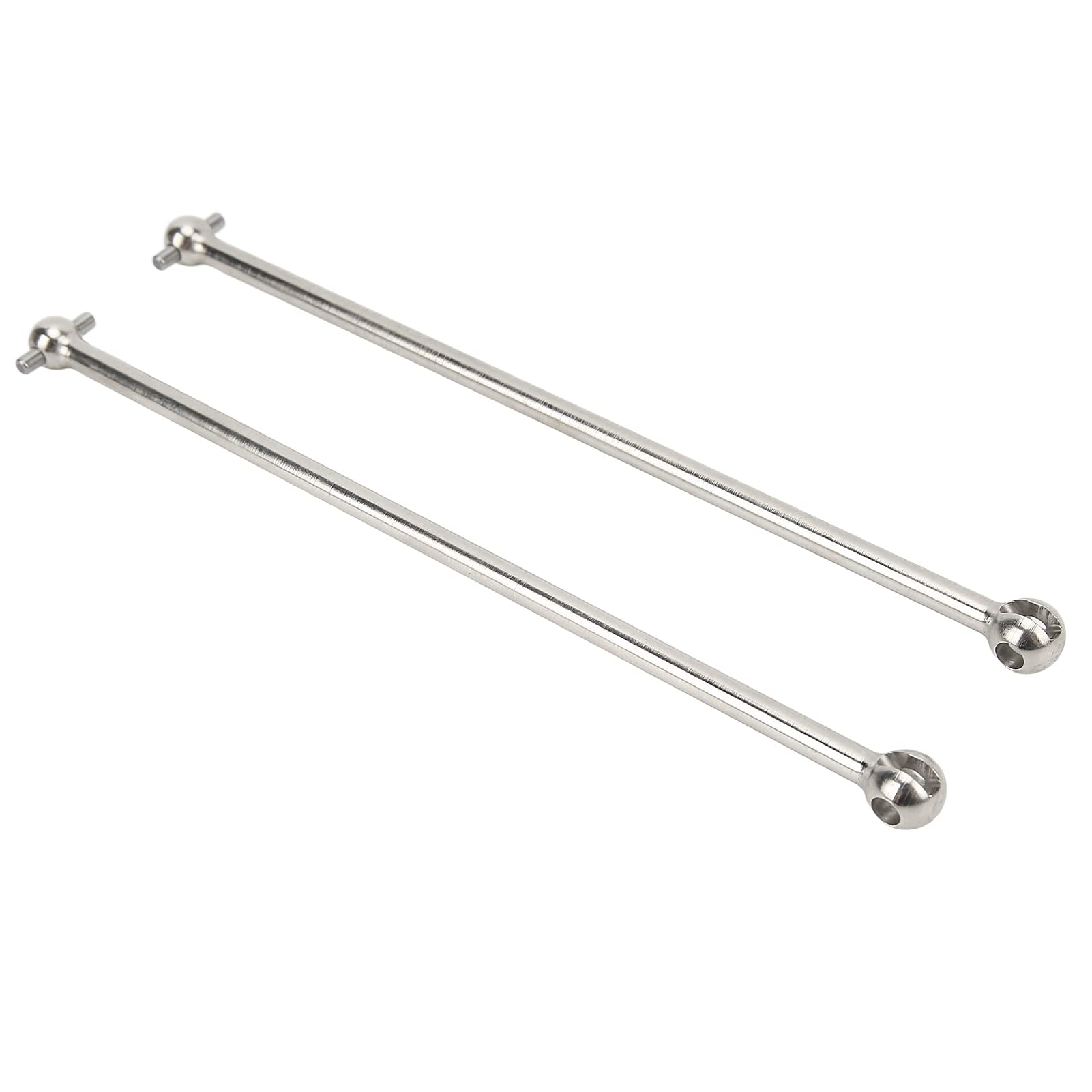 OKJHFD 2pcs RC -Antriebswellen -Achsen -Upgrades Teil, RC -Antriebswelle, effizienter Drivetrain RC CVD -Antriebswelle für 1/5 Ausgestoßene Kraton 8s (Silber) von OKJHFD