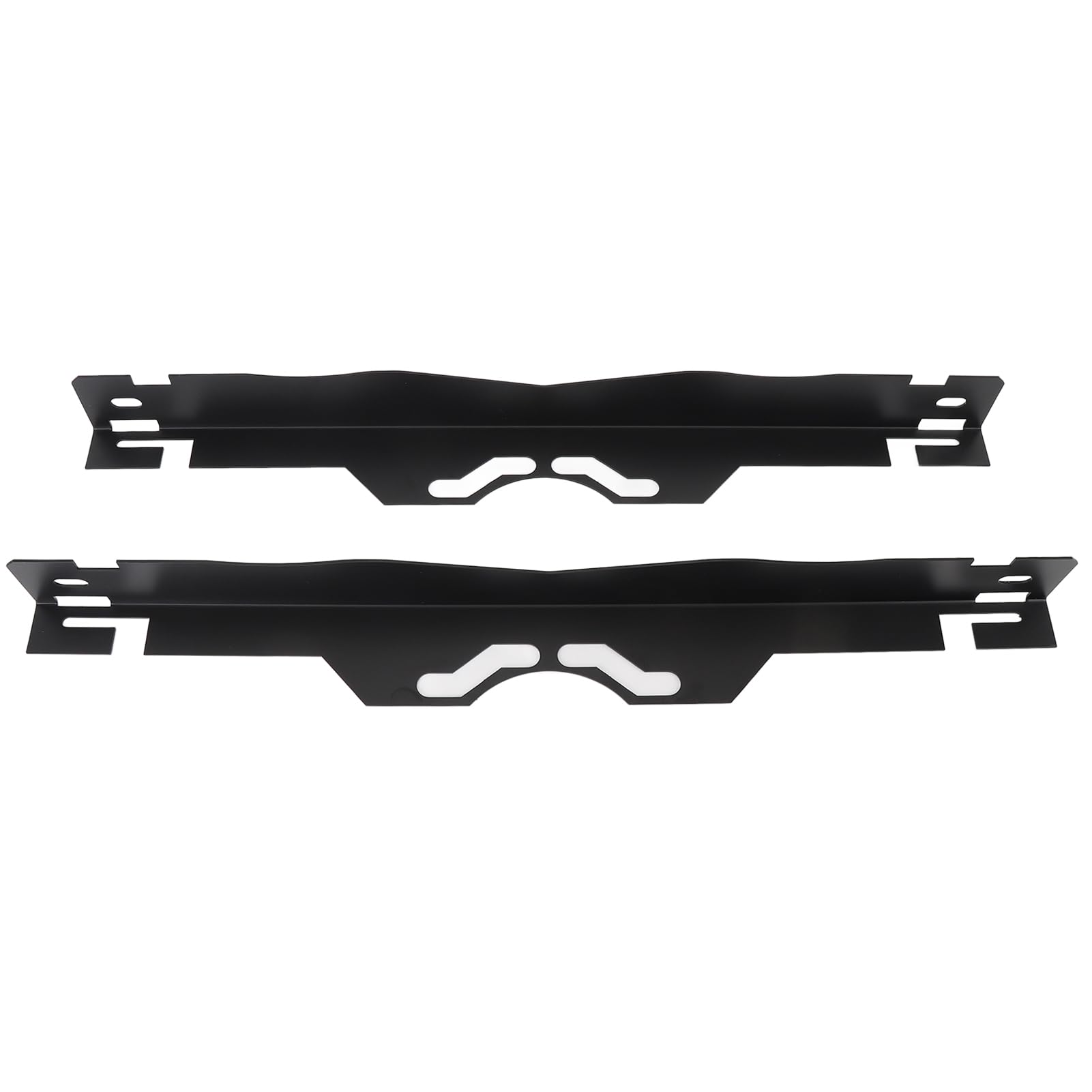 OKJHFD Achsvermessungswerkzeug, Spurvermessungswerkzeugplatten aus Edelstahl, genaue Achsvermessungsmessungen, Achsvermessungswerkzeug mit Aufhängelöchern für Auto, LKW, SUV, (Black) von OKJHFD