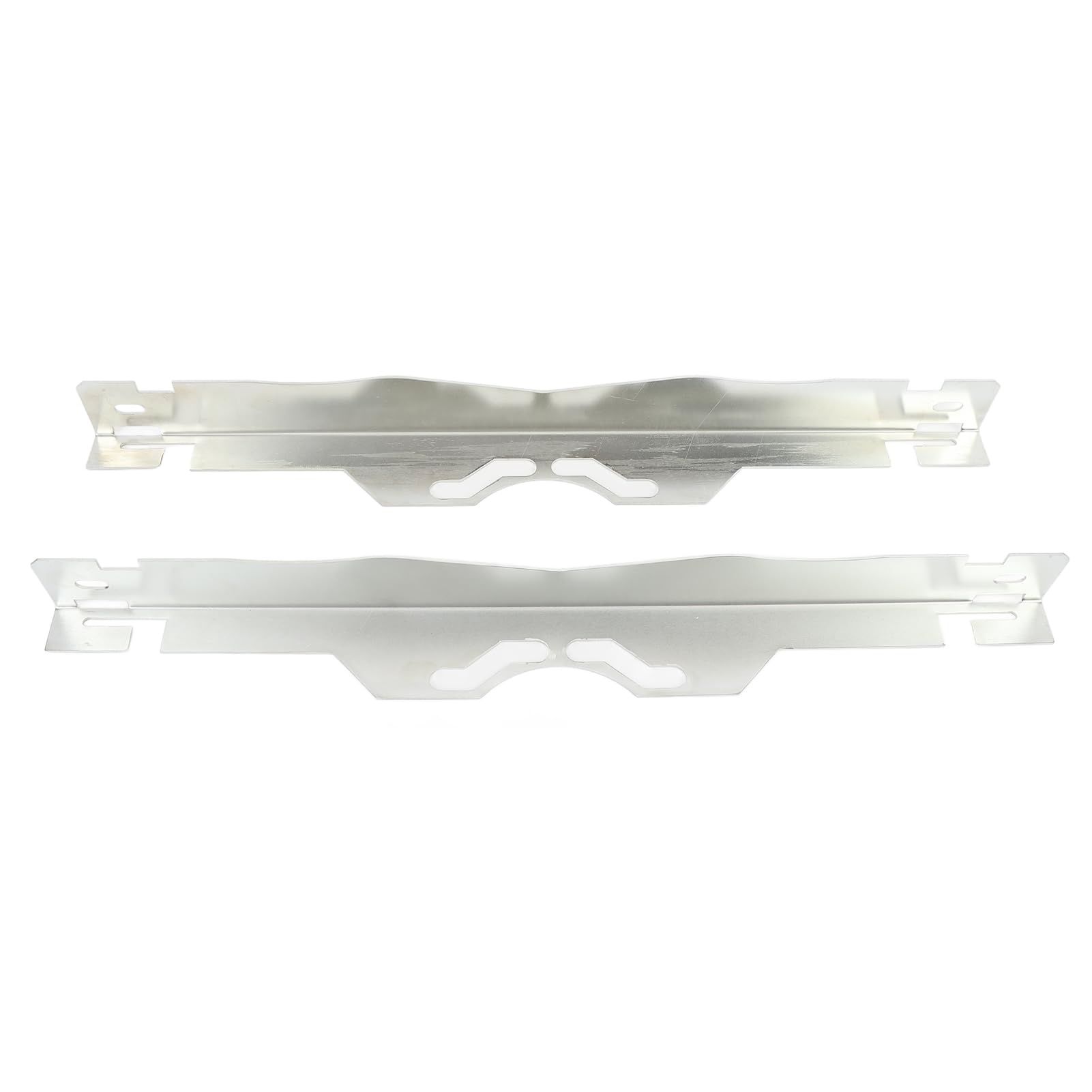 OKJHFD Achsvermessungswerkzeug, Spurvermessungswerkzeugplatten aus Edelstahl, genaue Achsvermessungsmessungen, Achsvermessungswerkzeug mit Aufhängelöchern für Auto, LKW, SUV, (Silver) von OKJHFD