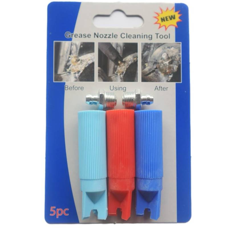 OKYOUK Minimale G Coupler für Fettpresse (nur 13mm), Mit Reinigungswerkzeug,Fettpresse Kupplung Mundstück Kupplung für Kegel,Schmiernippel Fettpresse für alle Arten (Zerk Cleaning Tool) von OKYOUK