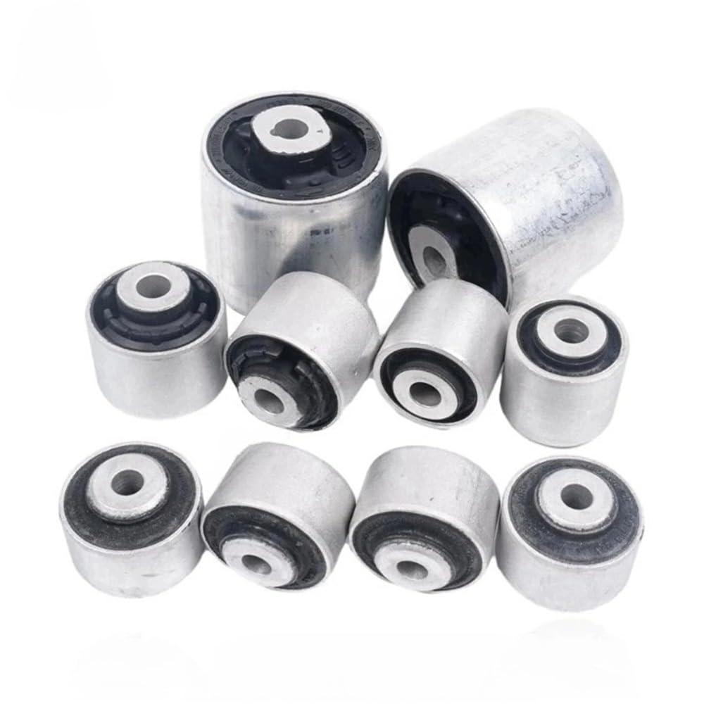 10-teiliges vorderes oberes und unteres Querlenkerbuchsen-Kit, kompatibel mit Audi Q5 4H0407515 8K0 4G0407515 8K0407183F 4E0407181B 4G0407182, Kfz-Querlenker- und Kugelkopfbaugruppen 10-teiliges vorderes oberes und unteres Querlenkerbuchsen-Kit, kompatibel mit Audi Q5 4H0407515 8K0 4G0407515 8K0407183F 4E0407181B 4G0407182, Kfz-Querlenker- und Kugelkopfbaugruppen von OLCYBDFC