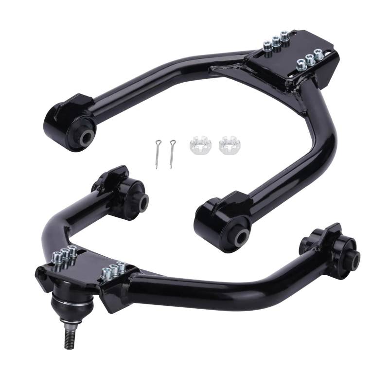 2-teiliges verstellbares Kit for vordere obere Sturzarme, kompatibel mit Dodge Charger 2006–2023 RWD Automotive, obere und untere Schwinge, Ausgleichsstange, Kugelkopf, Spurstangen von OLCYBDFC