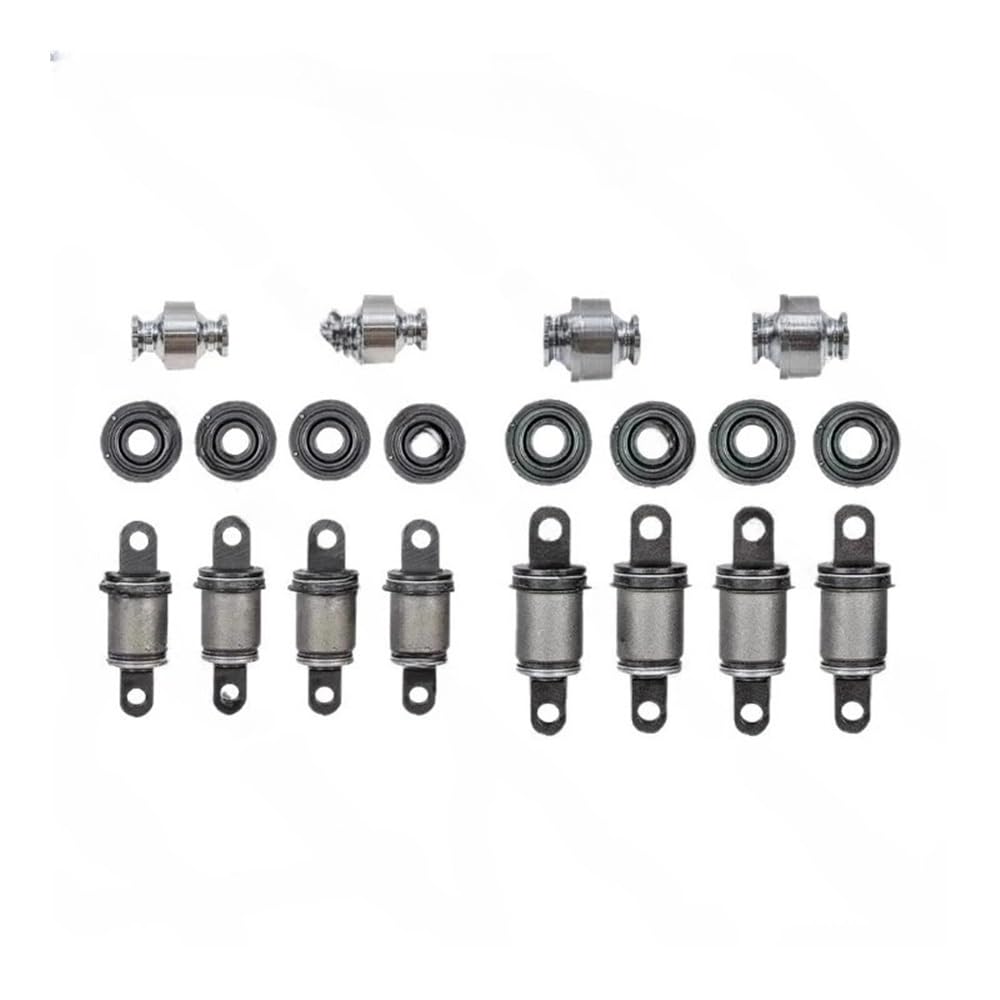 Buchsensatz for obere und untere Querlenker, OEM-kompatibel for Ferrari 430, 599, 612, 360 171847 171848 203632 203633 209166 209167 Obere und untere Schwinge, Ausgleichsstange, Kugelkopf, Spurstangen von OLCYBDFC