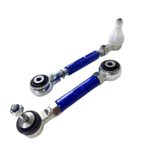 Einstellbarer hinterer Spurlenker, kompatibel mit BMW 5er E39 E60 E61, M10-Kegel 10 mm, 520i 525i 528i 530i 535i 520 525, 33326777424, 1 Stück, Kfz-Ersatz-Querlenker und -Teile(1 Piece) von OLCYBDFC