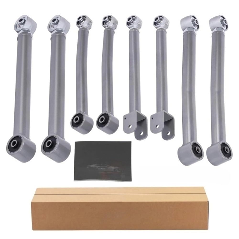 Komplettset Verstellbarer Querlenker, 0-6 Zoll Hub, kompatibel mit Jeep Wrangler JK 2007 2008 2009 2010 2011 2012 2013 2014 2015 2016 2017 2018, Kfz-Ersatz-Querlenkerbuchsen-Kit Komplettset Verstellbarer Querlenker, 0-6 Zoll Hub, kompatibel mit Jeep Wrangler JK 2007 2008 2009 2010 2011 2012 2013 2014 2015 2016 2017 2018, Kfz-Ersatz-Querlenkerbuchsen-Kit von OLCYBDFC