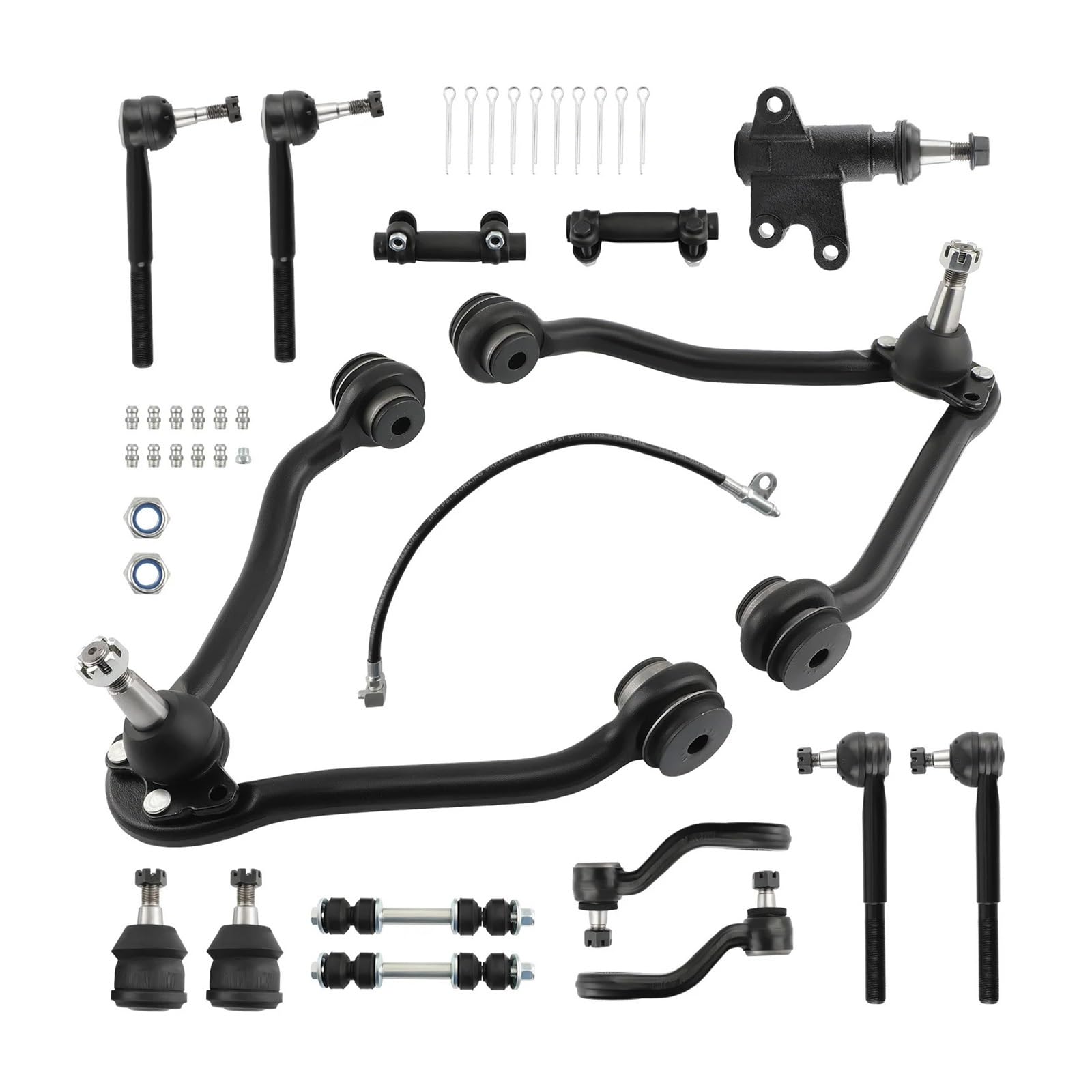 OLCYBDFC 15x Kugelgelenk for vorderen oberen Querlenker, kompatibel mit Chevy, kompatibel mit GMC C1500 1995 1996 1997 1998 1999, kompatibel mit SUBURBAN 6.5L, Kfz-Ersatz-Querlenkerbuchsensatz OLCYBDFC 15x Kugelgelenk for vorderen oberen Querlenker, kompatibel mit Chevy, kompatibel mit GMC C1500 1995 1996 1997 1998 1999, kompatibel mit SUBURBAN 6.5L, Kfz-Ersatz-Querlenkerbuchsensatz von OLCYBDFC