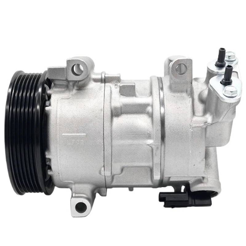 OLCYBDFC AC-Kompressor for Auto, kompatibel mit CITROEN DS4 C3 DS3 DS5 C4, kompatibel mit Peugeot 208 2008 9822184980 1608325980 9672247080 447280-6850 447280-6851 5SEL09C AC-Klimakompressor von OLCYBDFC