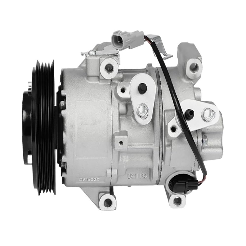 OLCYBDFC AC-Kompressor for Auto, kompatibel mit Toyota Yaris 1,5 l 07–10, 4PK N157318 157318 471-1622 158318 4711622 CO 11078C, Klimaanlagenkompressor, Kfz-Ersatzklimakompressoren OLCYBDFC AC-Kompressor for Auto, kompatibel mit Toyota Yaris 1,5 l 07–10, 4PK N157318 157318 471-1622 158318 4711622 CO 11078C, Klimaanlagenkompressor, Kfz-Ersatzklimakompressoren von OLCYBDFC