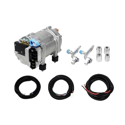 OLCYBDFC AC-Kompressor for Auto, kompatibel mit Wohnmobil, Wohnmobil, LKW, Auto, elektrischer Klimaanlagenkompressor, Umbau-Reparatur- und Austauschsatz, 12 V, 650 W, Kühlleistung 2200 W, Compresor De OLCYBDFC AC-Kompressor for Auto, kompatibel mit Wohnmobil, Wohnmobil, LKW, Auto, elektrischer Klimaanlagenkompressor, Umbau-Reparatur- und Austauschsatz, 12 V, 650 W, Kühlleistung 2200 W, Compresor De von OLCYBDFC