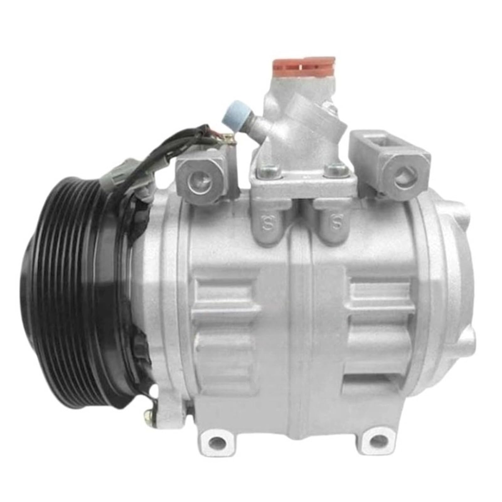 OLCYBDFC AC-Kompressor kompatibel for TOYOTA COASTER BUS 24 V 12 V 10P30C 8832036530 88320-36530 447220-1030 447170-3340 88320-36560 447180-4090 7PK Kfz-Ersatz-Klimakompressoren(24VO) von OLCYBDFC