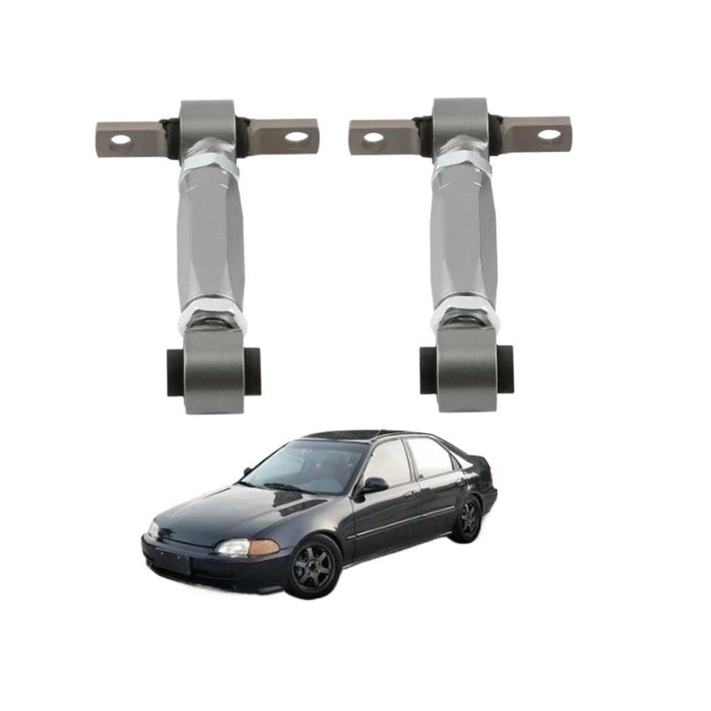 OLCYBDFC Einstellbarer Sturz-Querlenkersatz for die Hinterradaufhängung, kompatibel mit Honda Civic 88-00 Integra, einstellbarer oberer hinterer Querlenker, kompatibel mit Integra 90-01 92, Kfz-Querle OLCYBDFC Einstellbarer Sturz-Querlenkersatz for die Hinterradaufhängung, kompatibel mit Honda Civic 88-00 Integra, einstellbarer oberer hinterer Querlenker, kompatibel mit Integra 90-01 92, Kfz-Querle von OLCYBDFC