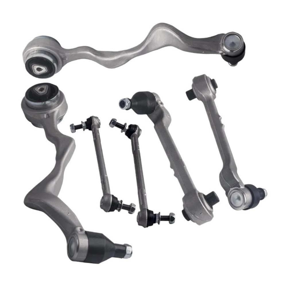 Querlenker-Kit for die Vorderradaufhängung, kompatibel mit BMW 3er-Reihe E90 E91 E92 E93, oberer und unterer Schwingarm, Ausgleichsstange, Kugelkopf, Spurstangen, Querlenker Querlenker-Kit for die Vorderradaufhängung, kompatibel mit BMW 3er-Reihe E90 E91 E92 E93, oberer und unterer Schwingarm, Ausgleichsstange, Kugelkopf, Spurstangen, Querlenker von OLCYBDFC