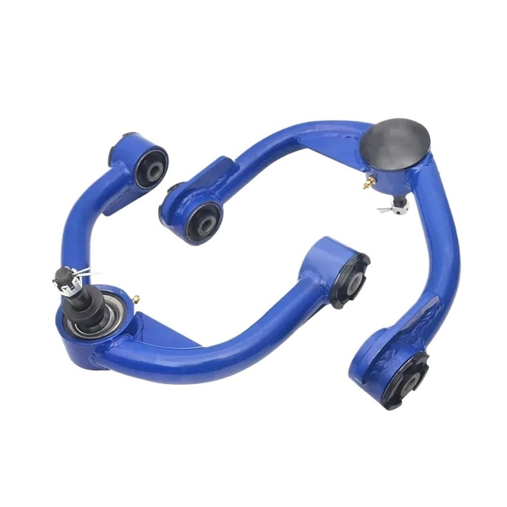 Verstellbarer vorderer oberer Querlenker for Autos, 2-Zoll-Lift-Kit, 1 Paar vorderer oberer Querlenker, kompatibel mit Navara D40/NP300/Frontier 2005–2020, Kfz-Ersatz-Lenksystemausrüstung(Blue) von OLCYBDFC