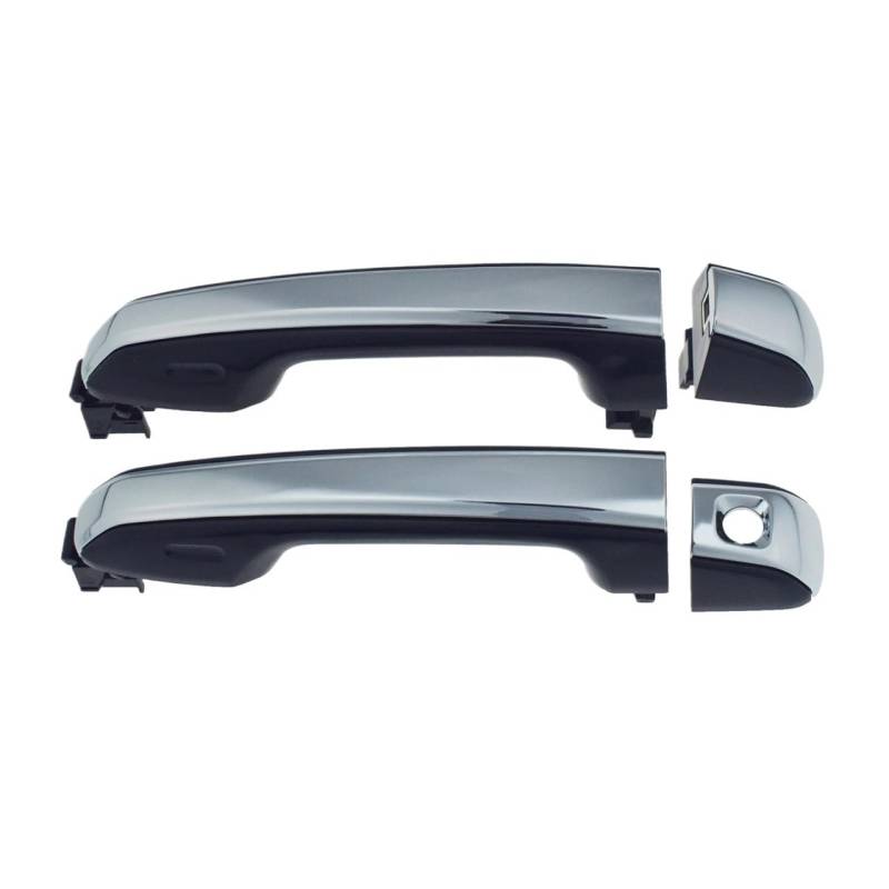 Autoaußentürgriffe Auto Außen Außen Chrom Schwarz Türgriff Vorne Hinten Links Rechts Für Lexus GX460 2010-2017 6921060160 69250-60070 69210-60170 von OLMAFD