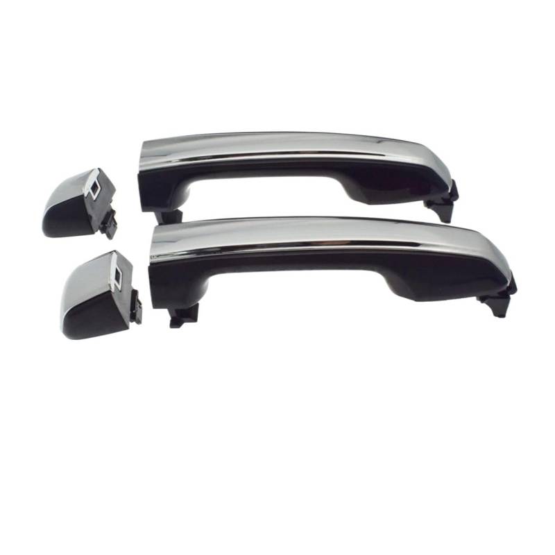 Autoaußentürgriffe Auto Außen Außen Chrom Schwarz Türgriff Vorne Hinten Links Rechts Für Lexus GX460 2010-2017 6921060160 69250-60070 69210-60170 von OLMAFD