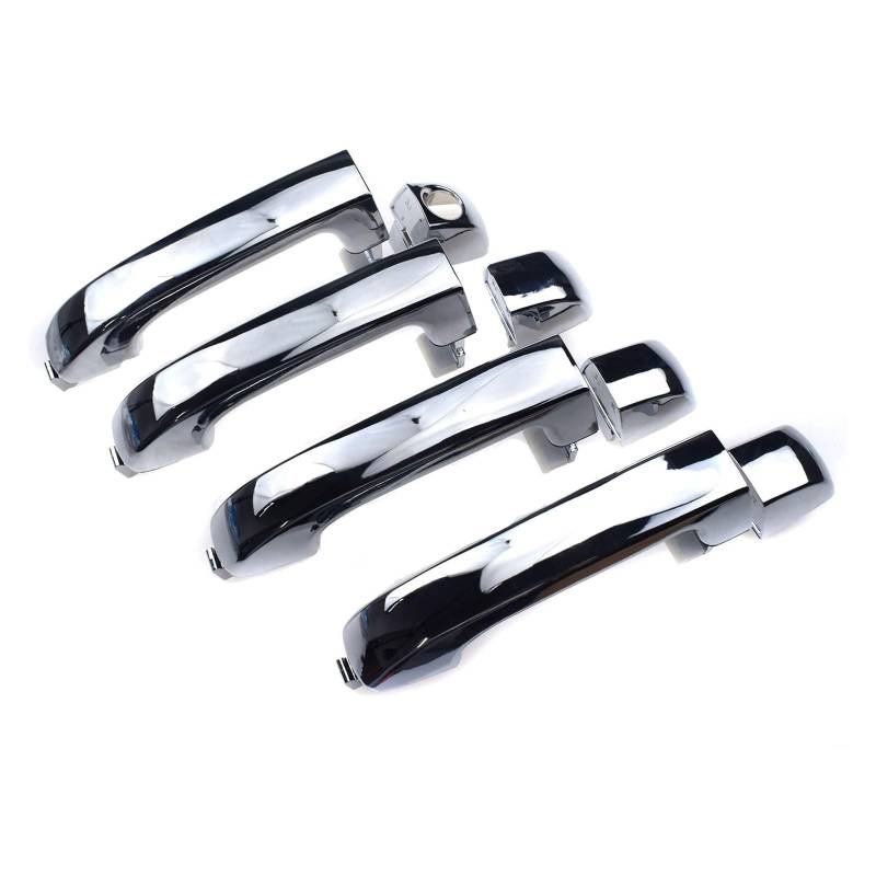 Autoaußentürgriffe Auto Außentür Griff Vorne Hinten Links Rechts Für Veracruz Ix55 2007 2008 2009 2010 2011 2012 3,8 L 826513J010 82651-3J010 von OLMAFD