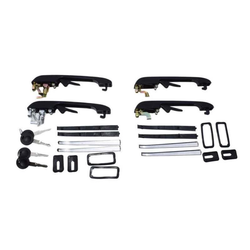 Autoaußentürgriffe Auto Außerhalb Auto Türgriff Für Golf Für Quantum Für Kaninchen Für Pickup Für Scirocco 1979-1992 von OLMAFD