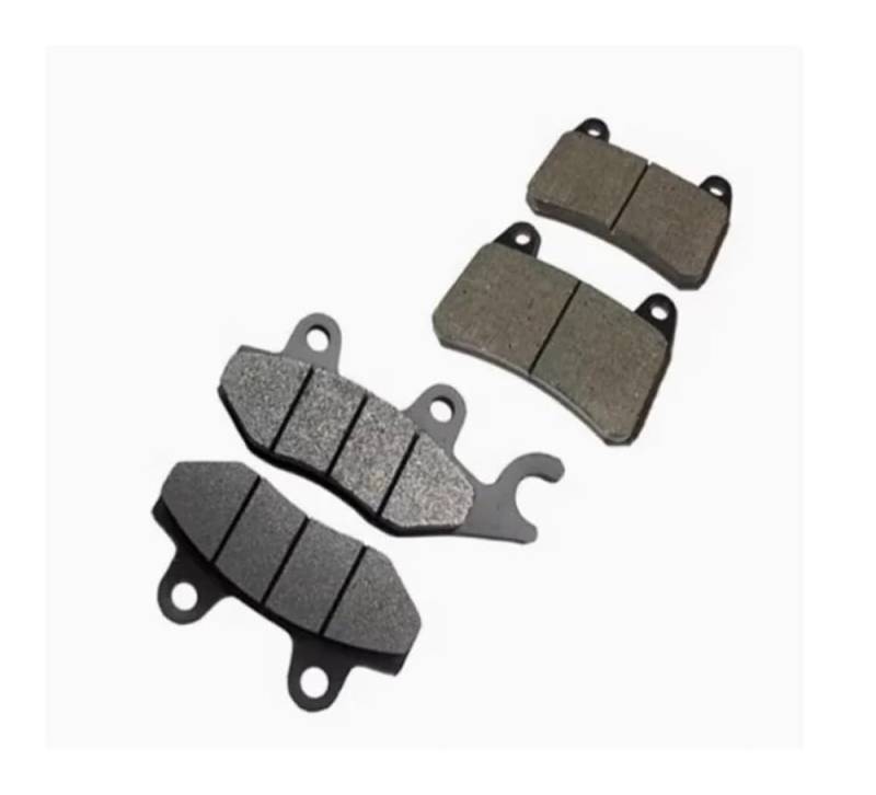 Metallbremsbeläge 150cc Motorrad Bremsbeläge Vorne Hinten Pad Für TNT150 TNT150i(Color Carb set) von OLMAFD