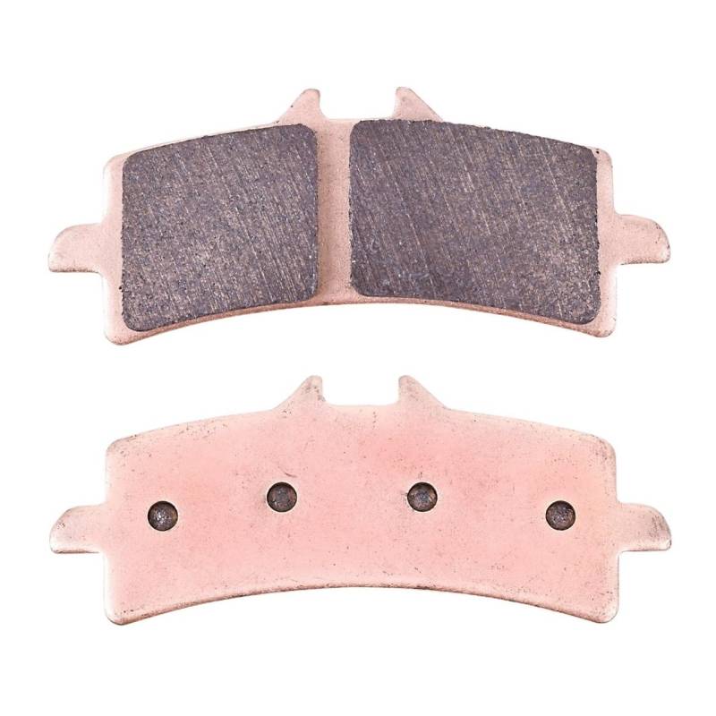 Metallbremsbeläge Bremsbeläge Vorne Disc Tabletten Für Tuono Für Fabrik 1100 2017-2018 Für Tuono 1100 RR V4 2017-2021(Color Copper based) von OLMAFD