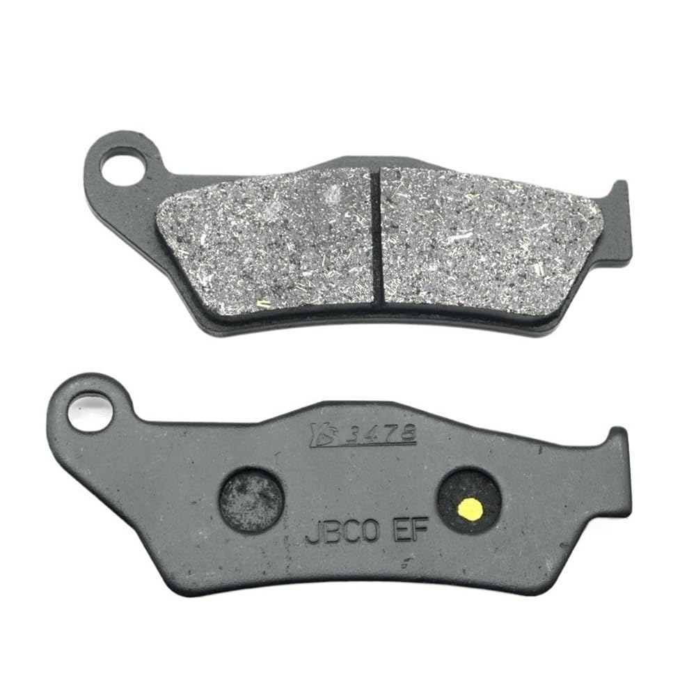 Metallbremsbeläge Für Majesty 125 YP125 2001-2009 Für X-max 2006-2009 Für Maxster XQ125N 2001-2003 Vorne Hinten Bremsbeläge Set Kit Roller Teile YP(Color Front Brake Pads) von OLMAFD