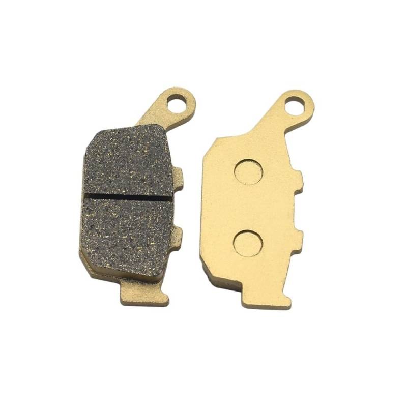 Metallbremsbeläge Für NM4 NM 4 Vultus 2015-2017 Für NC750 NC 750 D Integra / NC750 S / NC750 X 2014-2018 Motorrad Vorne Hinten Bremsbeläge Sets(Color 1 pair Rear) von OLMAFD