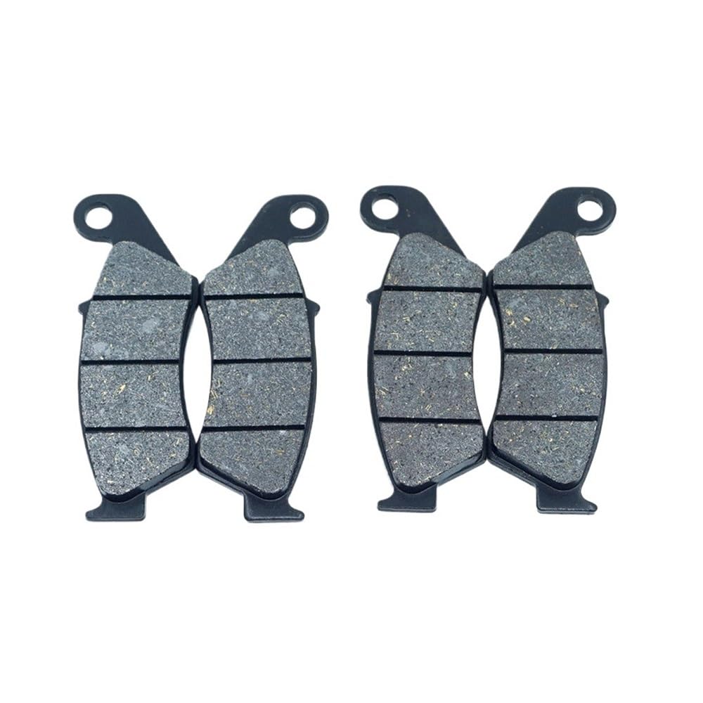 Metallbremsbeläge Für TRX450R 2004-2009 Für TRX450ER 2006-2014 ATV Vorne Hinten Bremsbeläge Set(Color 2xFront Brake Pads) von OLMAFD