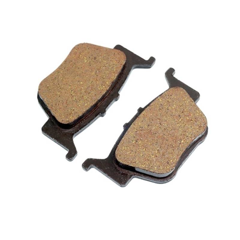 Metallbremsbeläge Für TRX450R 2004-2009 Für TRX450ER 2006-2014 ATV Vorne Hinten Bremsbeläge Set(Color Rear brake Pads) von OLMAFD