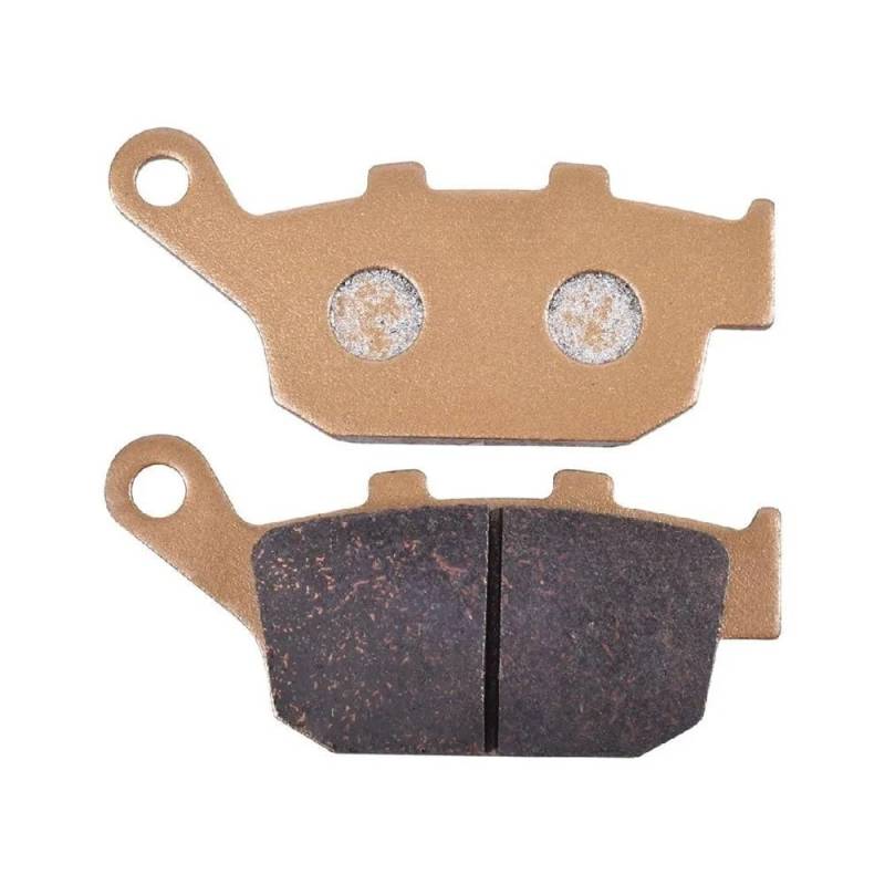 Metallbremsbeläge Kupfer Basis Bremsscheibe Gesinterte Für Z900RS ABS Z900 ZR900 BHF/BJF/DJF- ABS 2017-2021 Motorrad Vorne Und Hinten Bremsbeläge(Color Ceramic Rear) von OLMAFD
