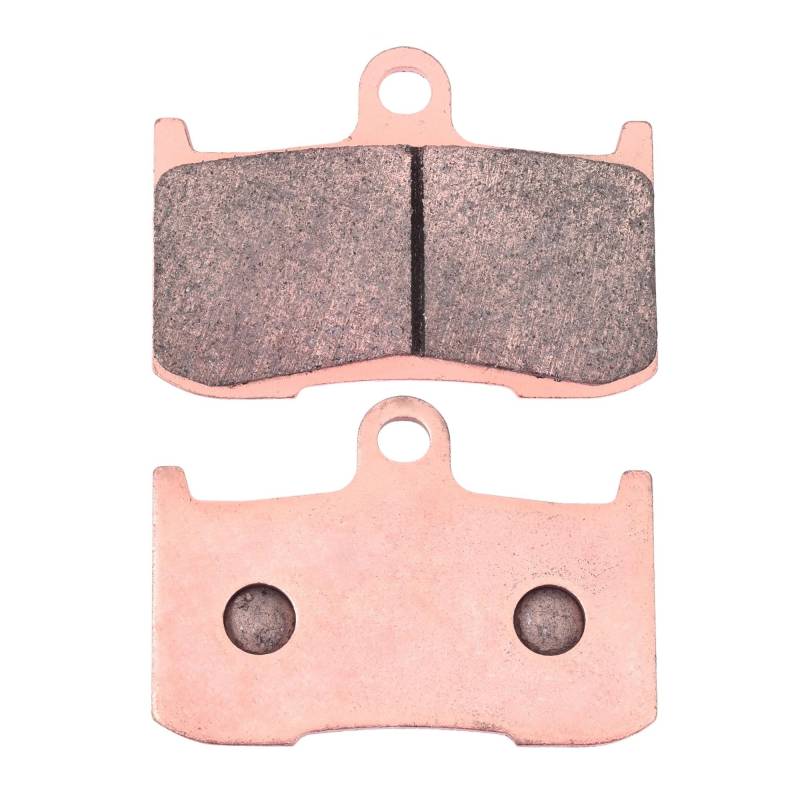 Metallbremsbeläge Kupfer Basis Bremsscheibe Gesinterte Für Z900RS ABS Z900 ZR900 BHF/BJF/DJF- ABS 2017-2021 Motorrad Vorne Und Hinten Bremsbeläge(Color Copper Front) von OLMAFD
