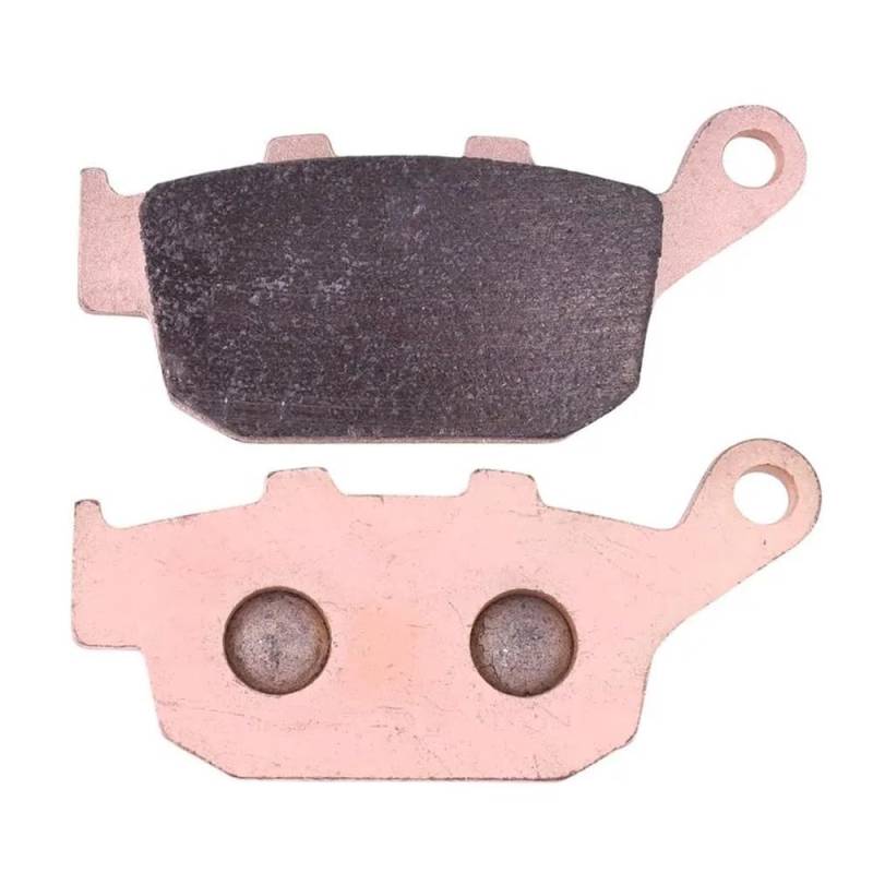 Metallbremsbeläge Kupfer Basis Bremsscheibe Gesinterte Für Z900RS ABS Z900 ZR900 BHF/BJF/DJF- ABS 2017-2021 Motorrad Vorne Und Hinten Bremsbeläge(Color Copper Rear) von OLMAFD
