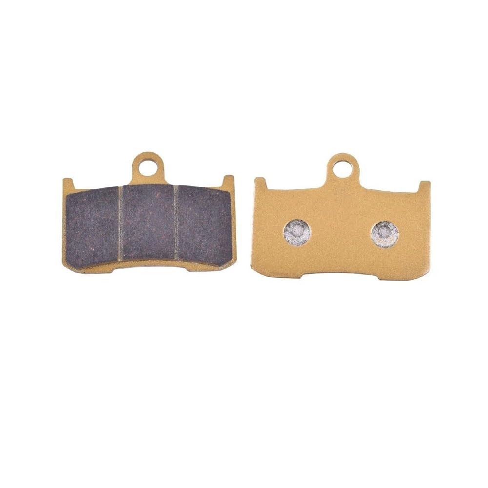 Metallbremsbeläge Kupferbasis-Bremsscheibe Gesintert Für 1050 Speed ​​für Triple 1050 Für Tiger Sport Motorradautozubehör Vorne Hinten Bremsbeläge(Color Ceramic Front) von OLMAFD