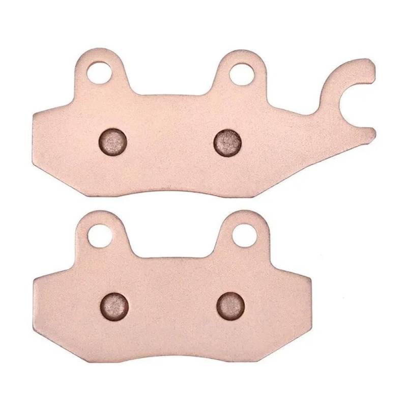Metallbremsbeläge Kupferbasis-Bremsscheibe Gesintert Für 1050 Speed ​​für Triple 1050 Für Tiger Sport Motorradautozubehör Vorne Hinten Bremsbeläge(Color Copper Rear) von OLMAFD