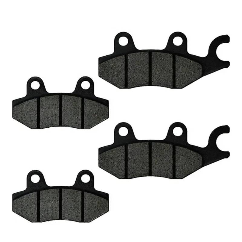 Metallbremsbeläge Motorrad Bremsbeläge Vorne Hinten Für Bet & Win/Dink Spacer Für Grand Dink/Miler 125/150 2001-2007 von OLMAFD