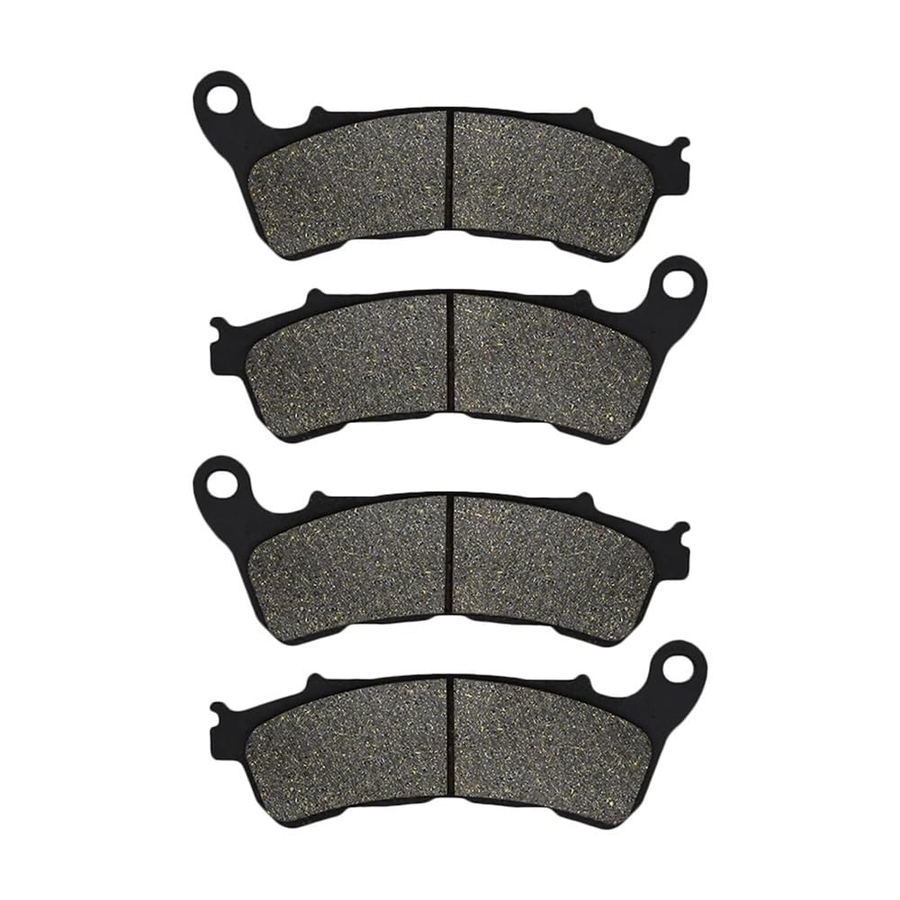 Metallbremsbeläge Motorrad-Bremsbeläge Vorne Oder Hinten Für NSA700 DN01 2008-2011 Für CTX1300 2014-2016 Für SWT 400 FJS400 2009-2016 Für SWT FJS 600 2011-2016(Color 2 Pairs Front) von OLMAFD