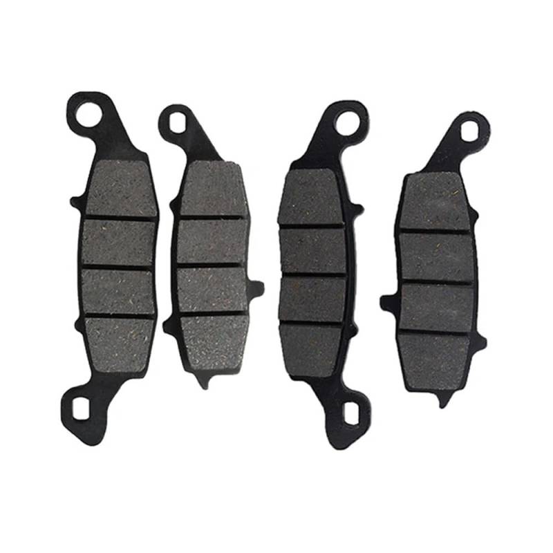 Metallbremsbeläge Motorrad-Bremsbeläge Vorne Und Hinten Für SV400 2003–2005 Für SV650 2002–2013 Für V-Strom DL650 2004–2013 Für DL1000 2002–2010(Color Front) von OLMAFD
