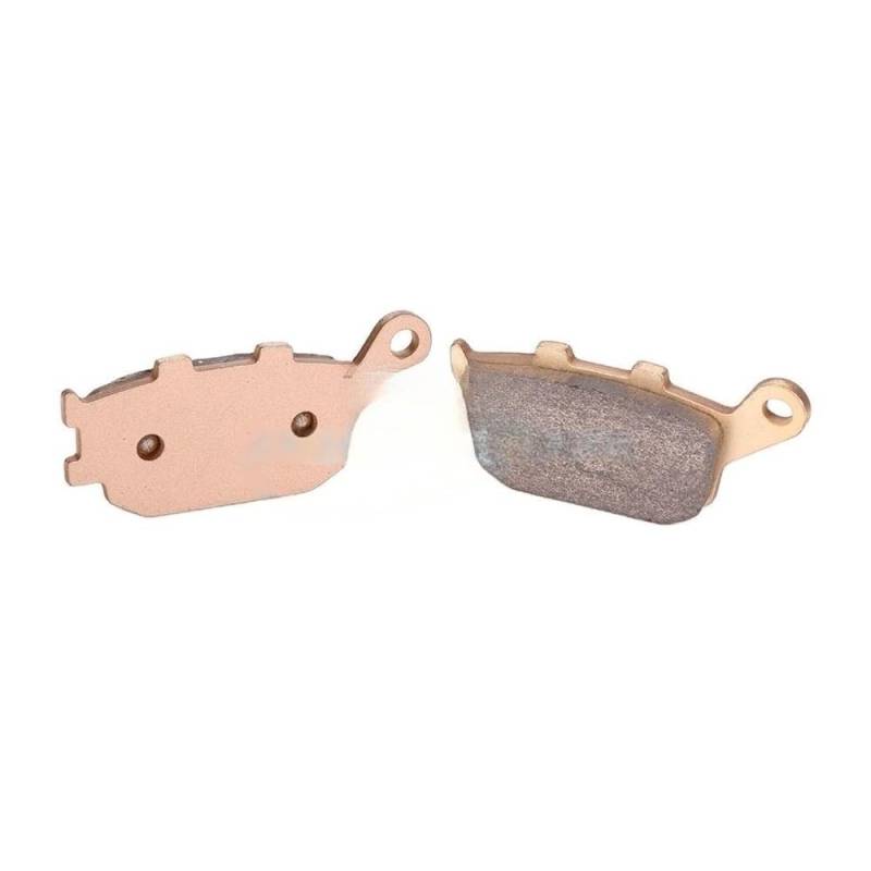 Metallbremsbeläge Motorrad Gesinterte Metall Bremsbeläge Für VTX1300 VT1300 CXA Für Chopper S3-S8 CB600 Für Hornet CBF600 S4/S5 N8/N9 600 CBF 1000 F(Color Back 1 pair) von OLMAFD