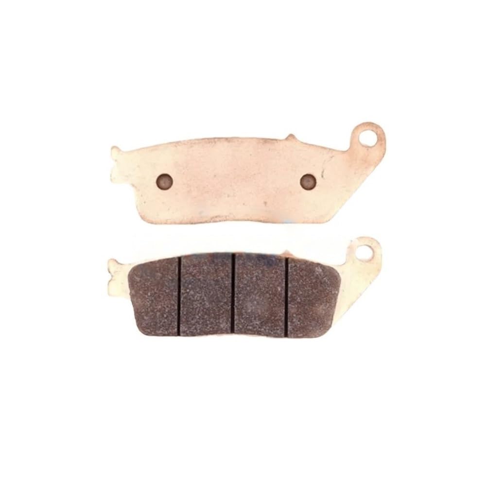 Metallbremsbeläge Motorrad Gesinterte Metall Bremsbeläge Für VTX1300 VT1300 CXA Für Chopper S3-S8 CB600 Für Hornet CBF600 S4/S5 N8/N9 600 CBF 1000 F(Color Front 1 pair) von OLMAFD