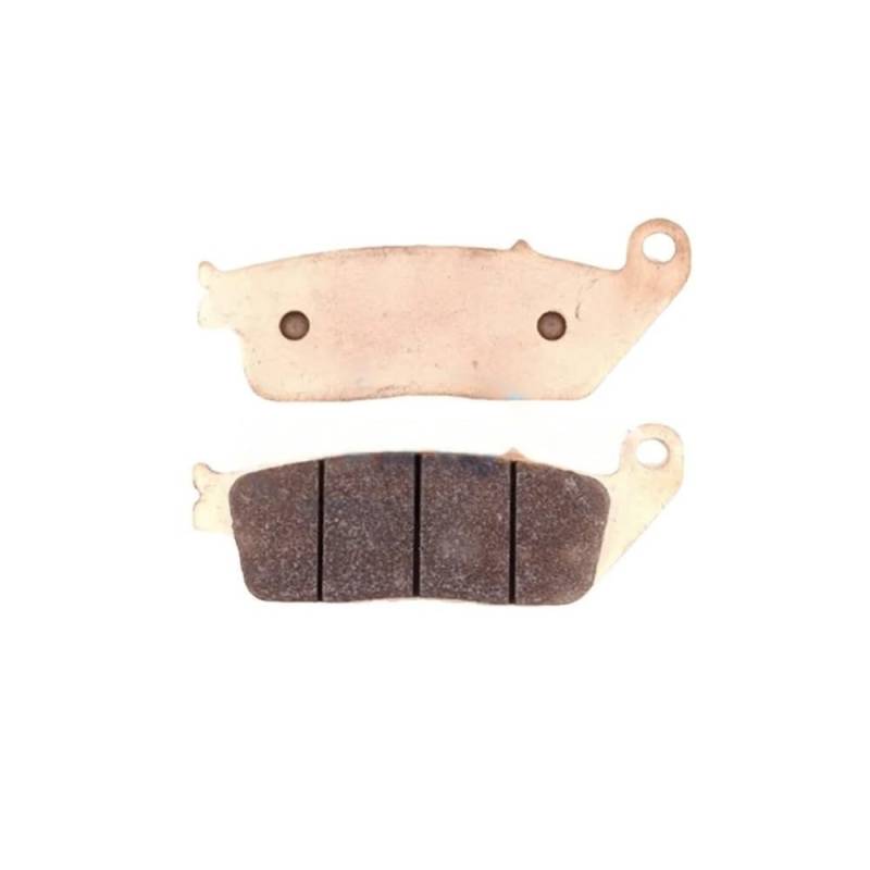 Metallbremsbeläge Motorrad Gesinterte Metall Bremsbeläge Für VTX1300 VT1300 CXA Für Chopper S3-S8 CB600 Für Hornet CBF600 S4/S5 N8/N9 600 CBF 1000 F(Color Front 1 pair) von OLMAFD