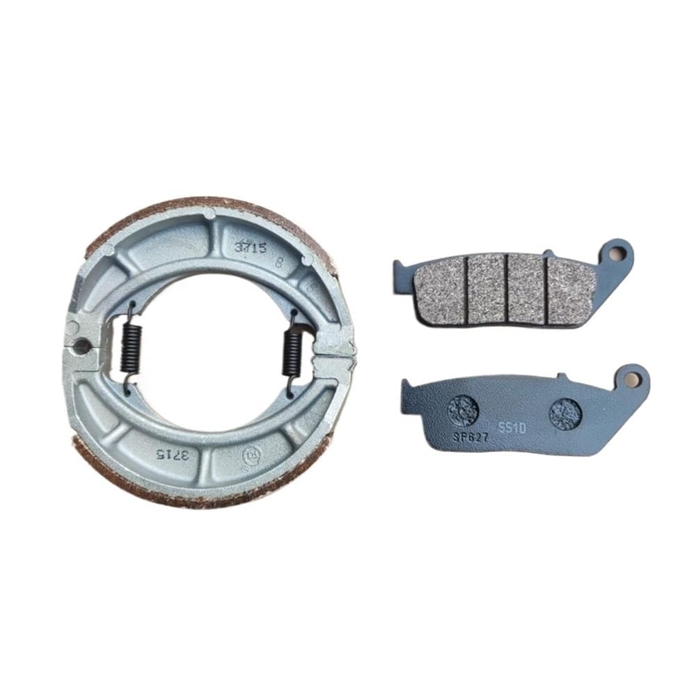 Metallbremsbeläge Motorrad Vorne Bremsscheiben Pads Hinten Bremstrommel Schuhe Für GZ150-A GZ150-E GZ150 GZ 150cc Metallbremsbeläge Motorrad Vorne Bremsscheiben Pads Hinten Bremstrommel Schuhe Für GZ150-A GZ150-E GZ150 GZ 150cc von OLMAFD