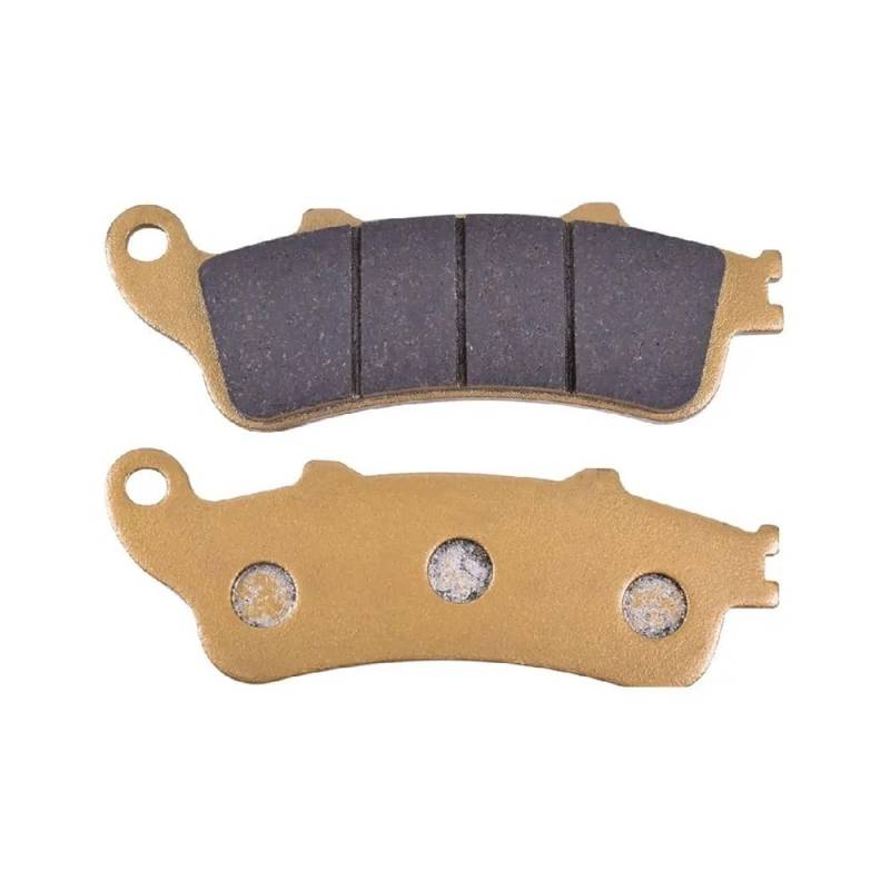 Metallbremsbeläge Motorrad Vorne Hinten Bremsbeläge Für ST1300 Pan European 1300 2002-2007 Für Go&ldWing GL1800 2006-2013(Color 1 Pair Rear) von OLMAFD