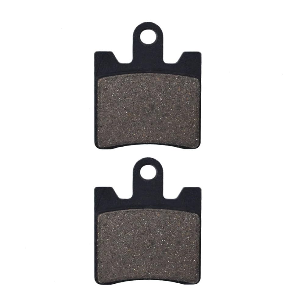 Metallbremsbeläge Motorrad Vorne Hinten Bremsbeläge Scheiben Für AN250S AN250SS AN250Z AN400S AN400SS AN400Z AN250 AN400 S Für Burgman Skywave(Color 1 Pair Front) von OLMAFD